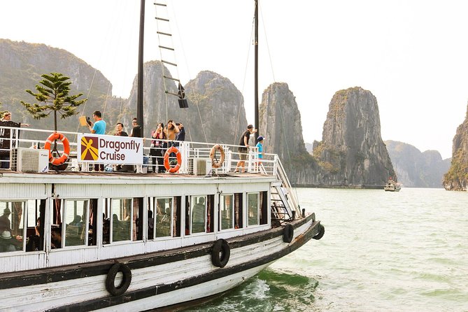 Small Group Halong Day Tour: Islands, Cave, Kayak. Lunch. Expressway Transfers