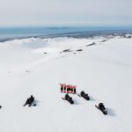 1 snowmobiling on eyjafjallajokull 2 Snowmobiling on Eyjafjallajökull