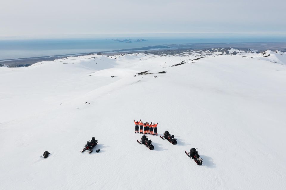 1 snowmobiling on eyjafjallajokull 2 Snowmobiling on Eyjafjallajökull