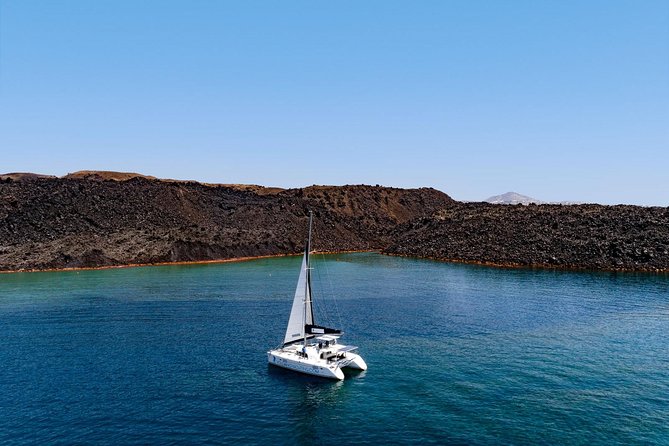 1 sunset cruise to red beach and caldera with dinner mar Sunset Cruise to Red Beach and Caldera With Dinner (Mar )