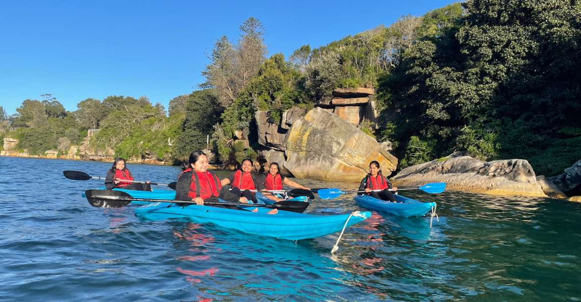 1 sydney guided kayak tour of manly cove beaches Sydney: Guided Kayak Tour of Manly Cove Beaches