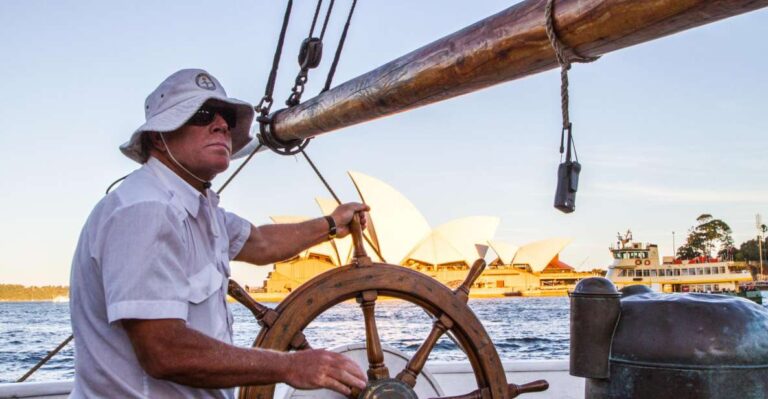 Sydney: Tall Ship Harbour Twilight Dinner Cruise