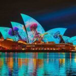 1 sydney vivid harbour cruise with canapes Sydney: Vivid Harbour Cruise With Canapes