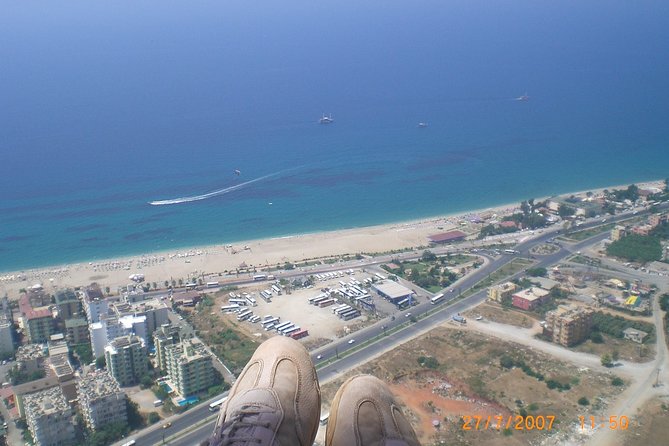 Tandem Paragliding With Transfer From Side  – Alanya