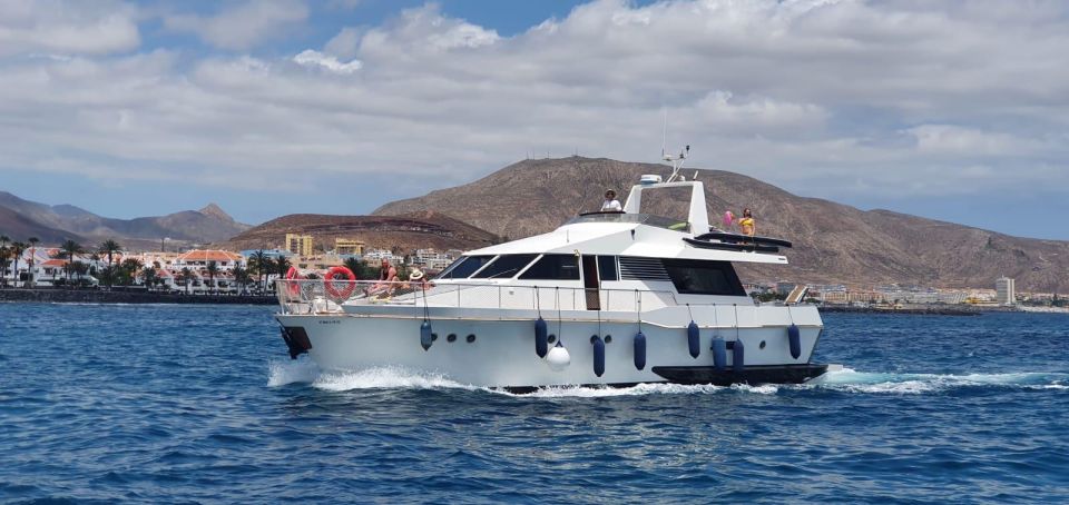 1 tenerife 4hr trip in fun yacht with waterplays and toys Tenerife: 4hr Trip in Fun Yacht With Waterplays and Toys
