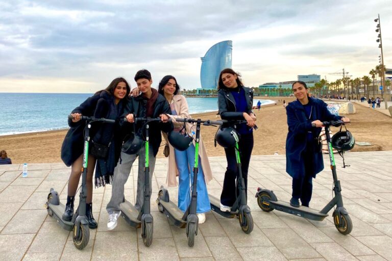 The Best of Barcelona in Electric Scooter