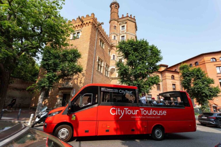 Toulouse: City Sightseeing Tour by Bus With Audio Guide