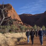 1 uluru guided trek of ulurus base in a small group Uluru: Guided Trek of Ulurus Base in a Small Group