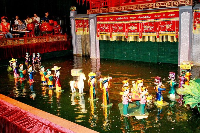 Water Puppet Show Plus Sightseeing By Cyclo and Saigon Dinner Cruise