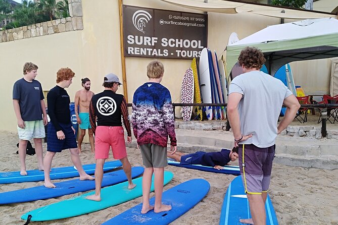 90 Min BEGINNERS SURF LESSON in Los Cabos - Logistics