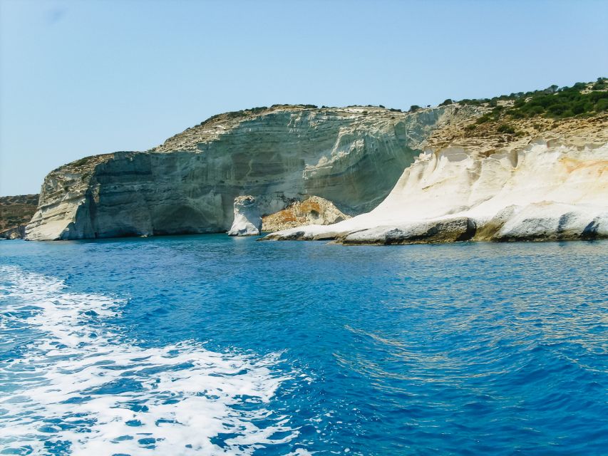 Adamas: Kleftiko Sailing Day Trip With Snorkeling and Lunch - Trip Duration and Languages