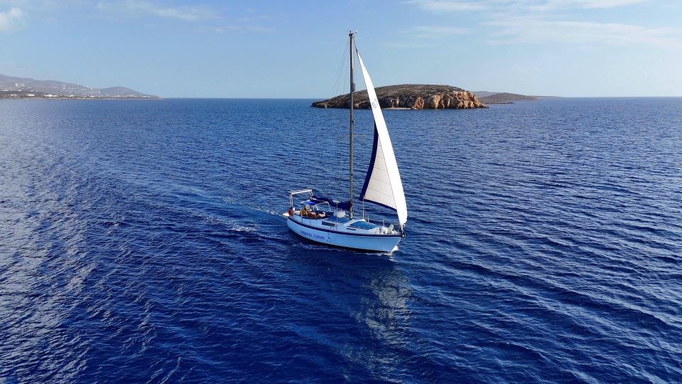 Antiparos: Private Sailing Cruise With Swim Stops and Lunch - Itinerary