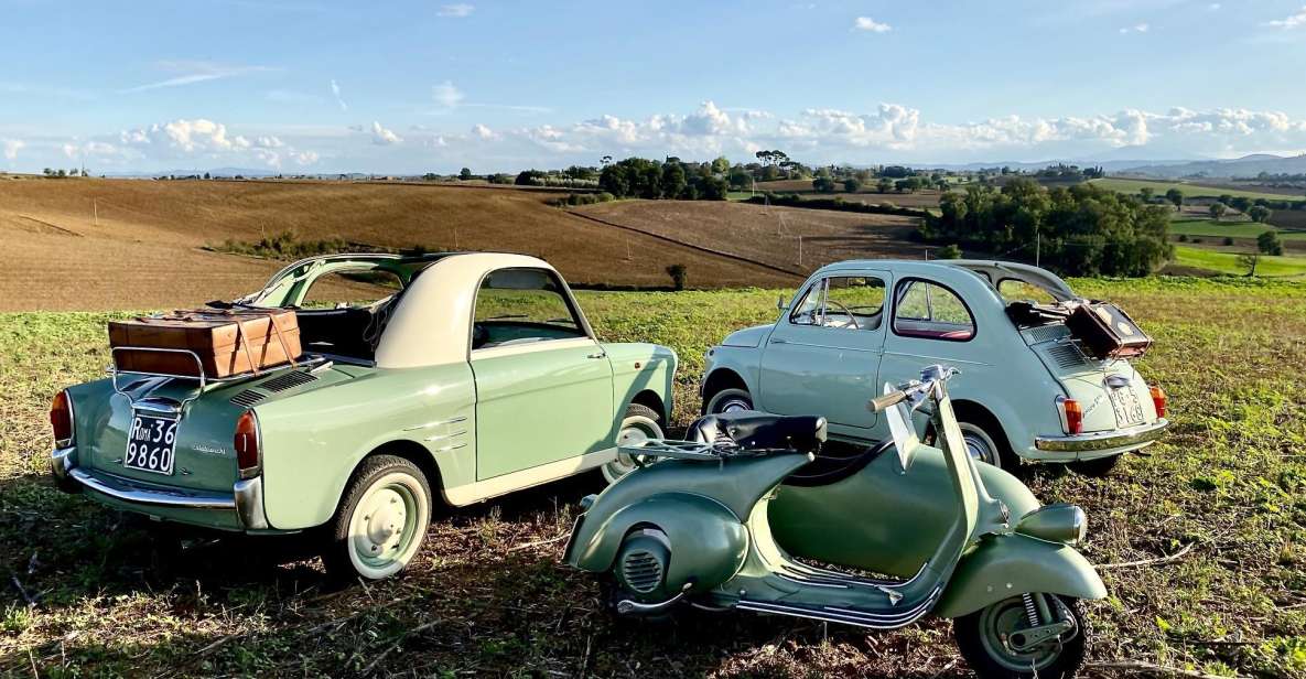 Arezzo and Province: Drive Vintage Vehicle With Audio Guide - Inclusions