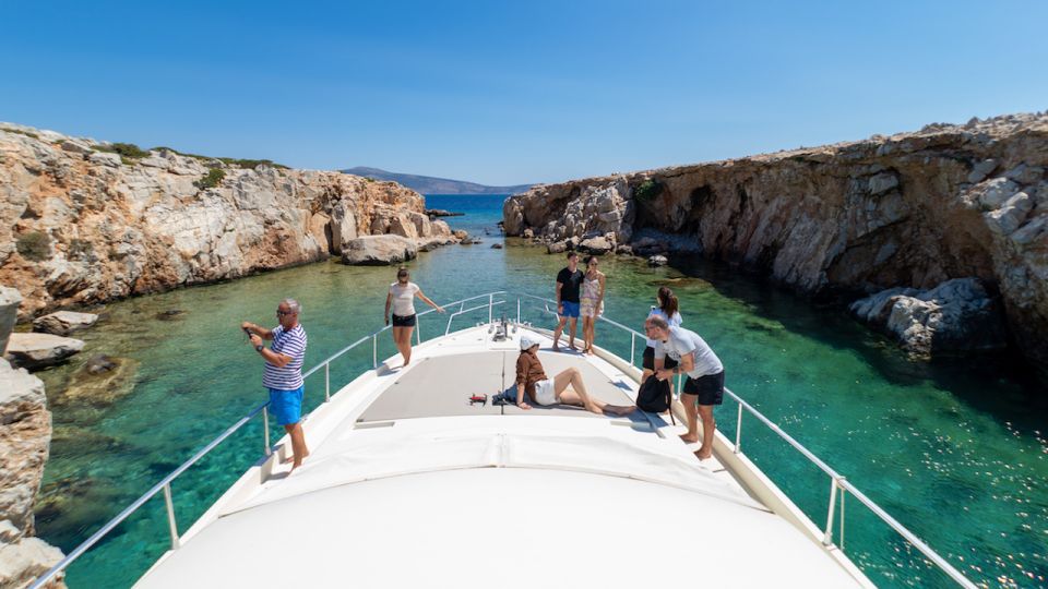 Astypalea: Day Cruise to Koutsomitis & Kounoupes With Lunch - Cruise Highlights & Description