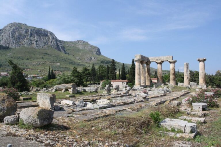 Athens: Day-Trip to Ancient Corinth, Hera Temple & Blue Lake