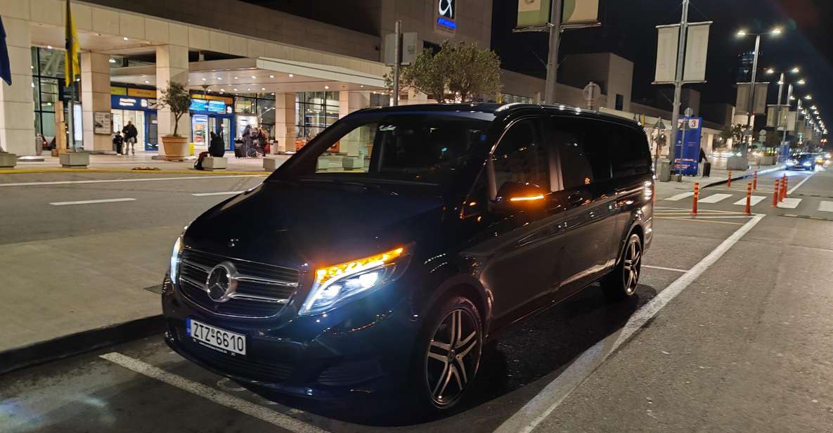 Athens: Mercedes V-Class Luxury Airport, Port, City Transfer - Transfer Service Description