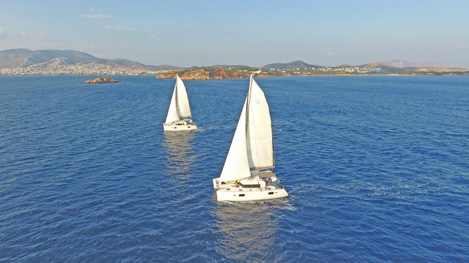 Athens Riviera: Catamaran Cruise With Meal and Drinks - Itinerary Highlights