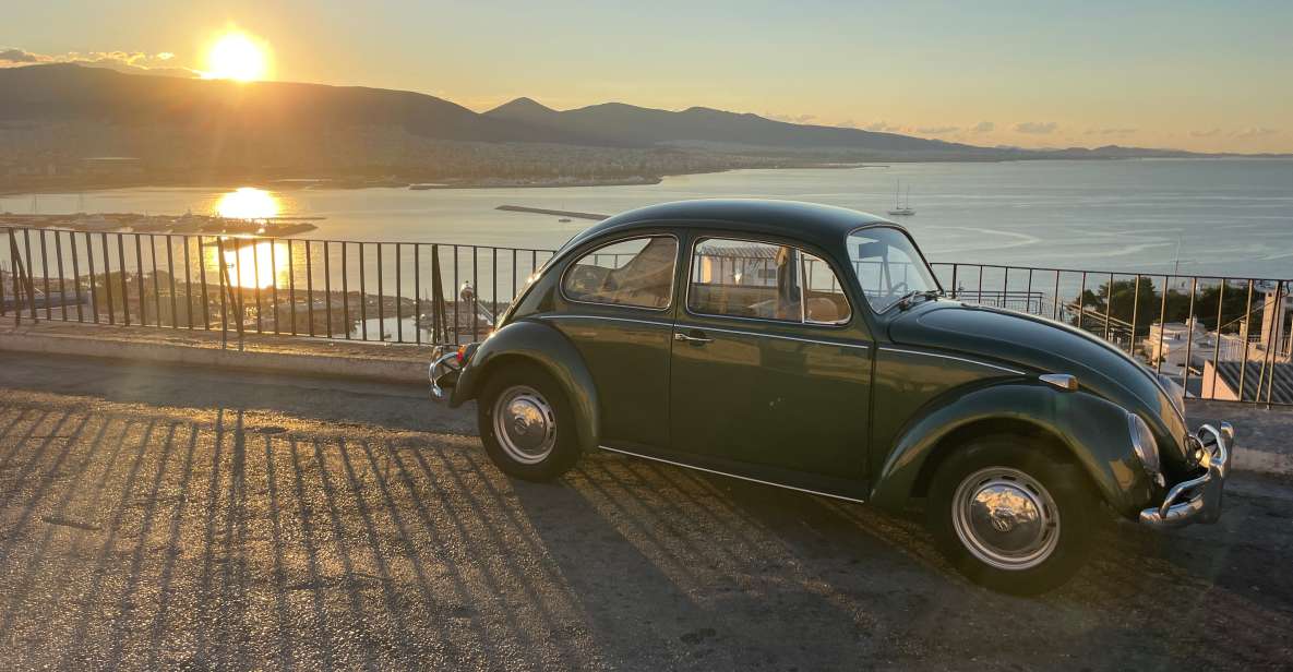 Athens: Riviera Photo Tour in a Vintage Volkswagen Beetle - Itinerary Details