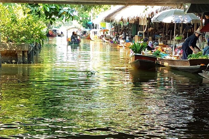 Bangkok Best Canal Tour : Wat Paknam, Artists House & Flower Art - Wat Paknam Temple Visit