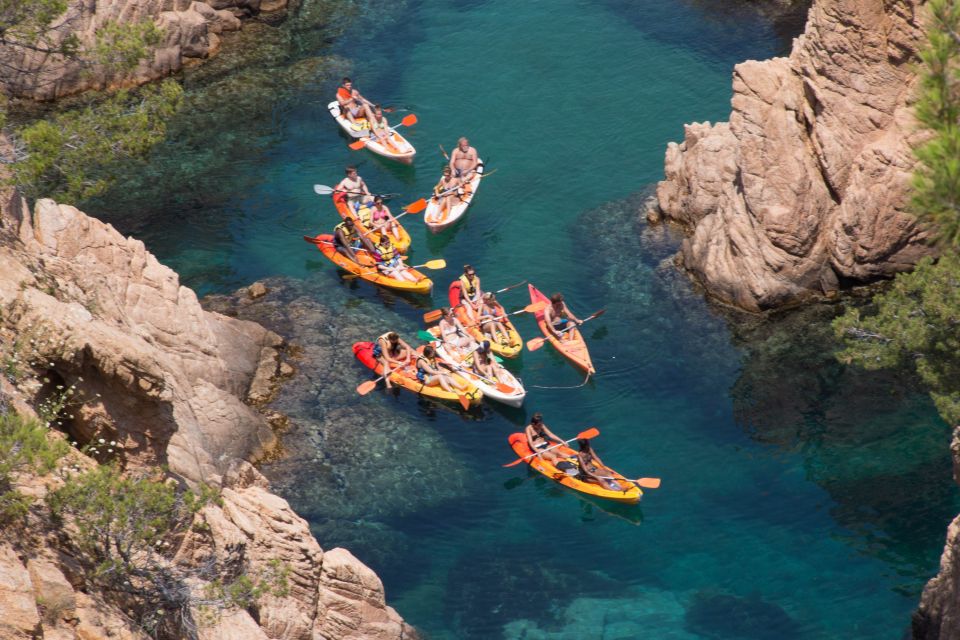 Barcelona: Costa Brava Kayak, Snorkel & Cliff Jump W/ Lunch - Activity Highlights