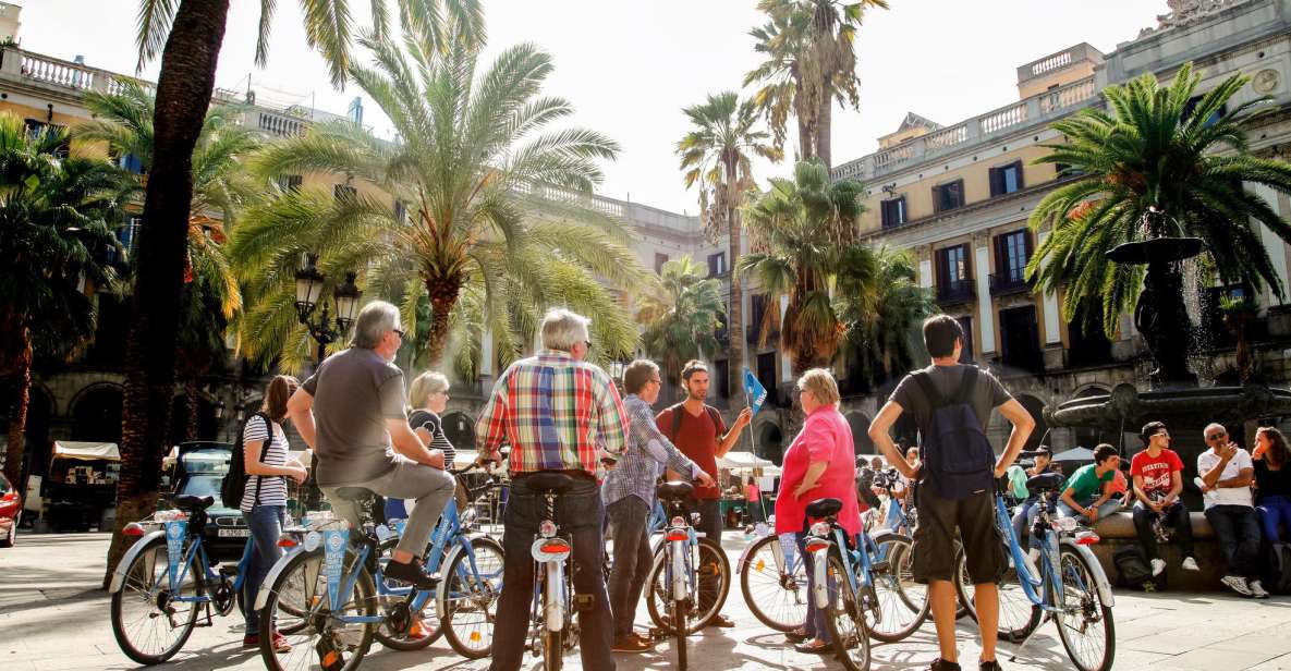 Barcelona Historical 3-Hour Bike Tour - Itinerary