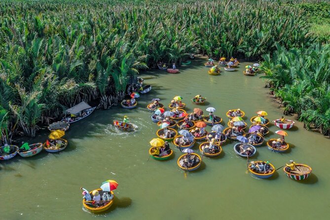 Basket Boat Ride, Coconut Forest, Sunset and Hoi An Town by Night - Explore the Coconut Forest