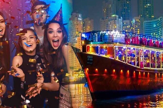 Birthday Party With Cake & Decorations Dhow Cruise Creek Dubai