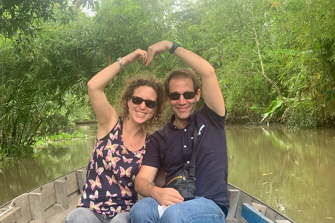 Boat Tour on Mekong River See the Sunset, Small Canal, Vegan Dinner, Street Food - Small Canal Exploration