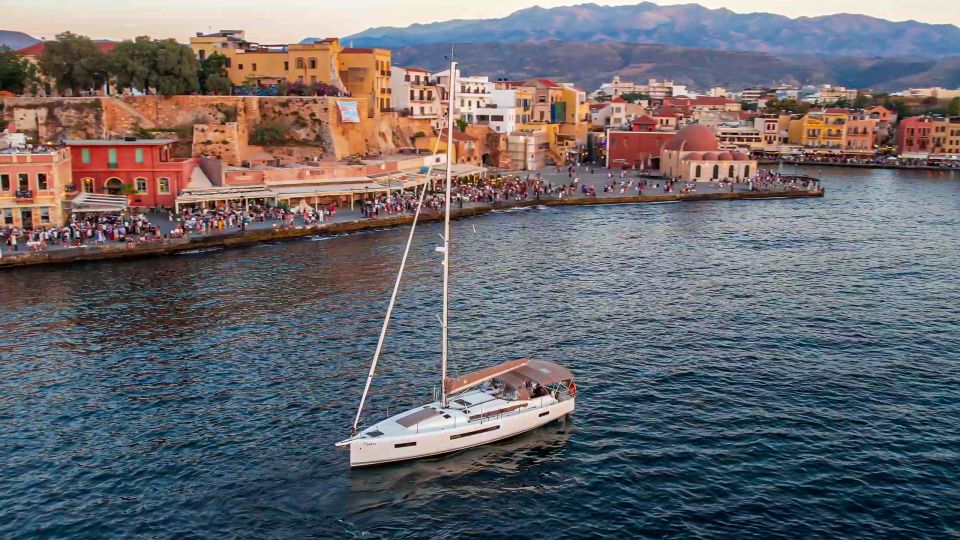 Chania Old Port: Private Sailing Cruise With Meal & Swimming - Booking Information