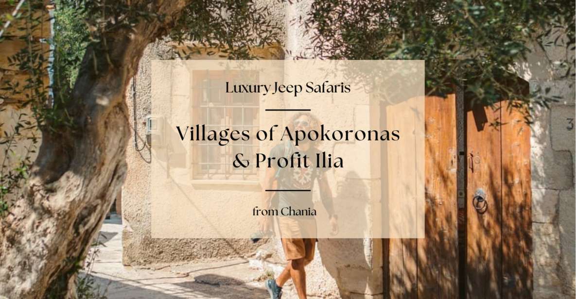 Chania: Private Luxury Jeep Safari in Villages of Apokoronas - Village Exploration