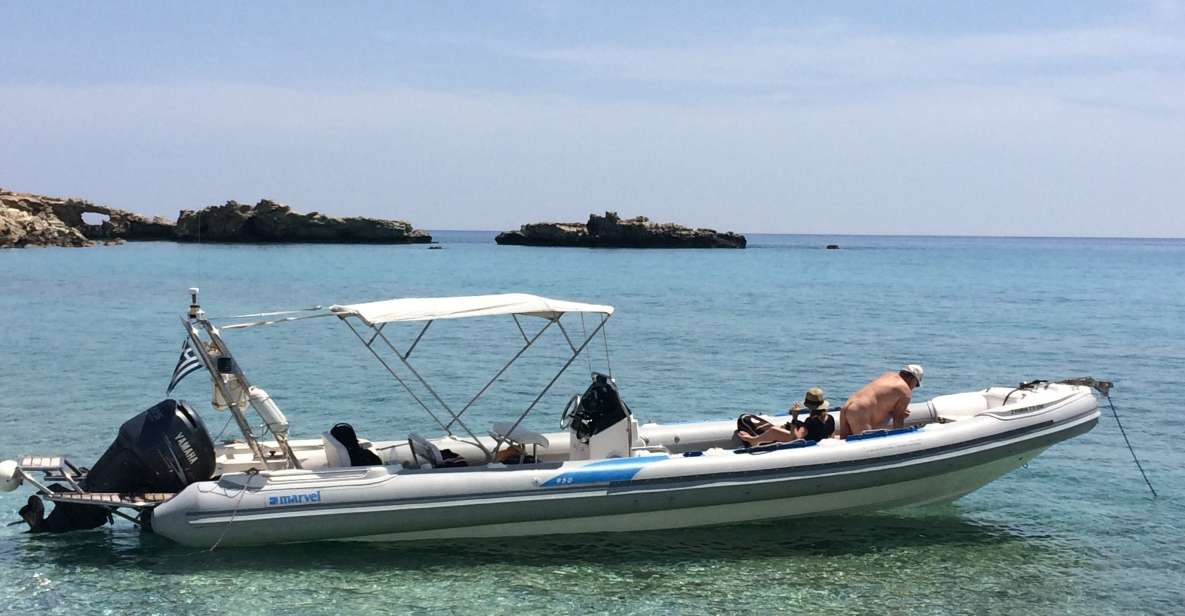 Chania: Private RIB Cruise to Akrotiri and Seitan Limania - Activity Description