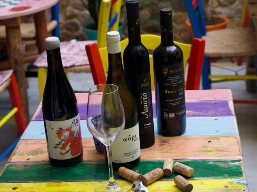 Cretan Wine Tasting, Hosted in French - Group Size and Language