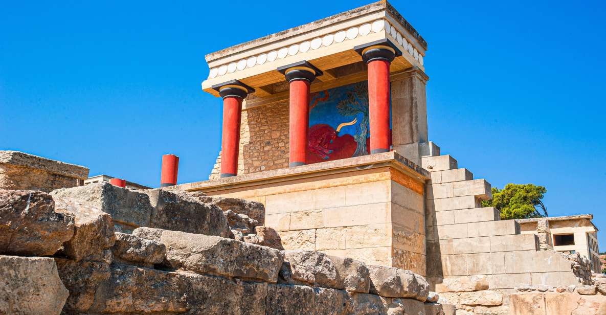 Crete: Knossos Palace, Museum & Heraklion-Skip The Line Tour - Tour Highlights