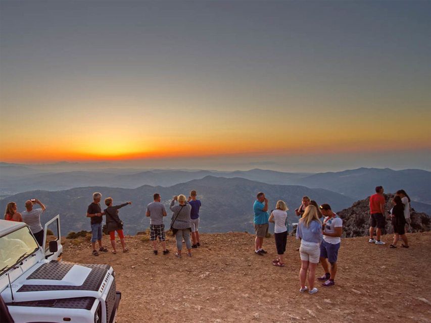 Crete: Land Rover Safari With Sunset Viewing, Dinner, & Wine - Tour Description