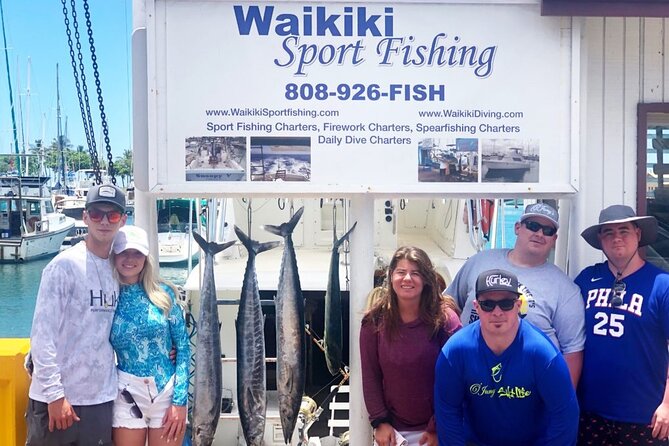 Deep Sea Shared Fishing Charter in Honolulu - Inclusions