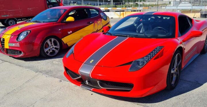 Drive a Ferrari 458 and Alfa Romeo on a Race Track Inc Video - Booking and Reservation