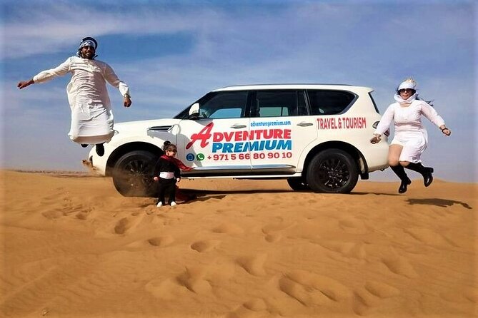 Dubai Morning Desert Safari and Camel Ride Private Car 6 Pax - Transportation Inclusions