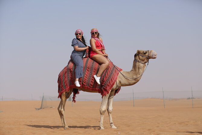 Dubai Sunrise Desert Safari Camel Ride and Dune Bashing - Camel Ride Experience