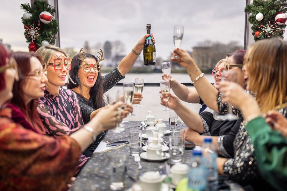 Festive London Christmas Day River Thames Lunch Cruise - Host and Experience Highlights