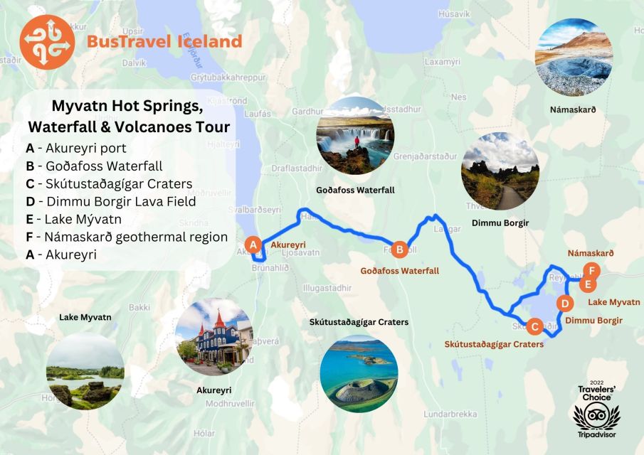 From Akureyri: Myvatn Lake, Craters, & Waterfall Tour - Booking Details