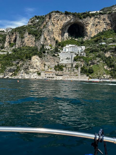 From Amalfi, Maiori, or Salerno: Private Boat Tour Along the Amalfi Coast - Booking Information