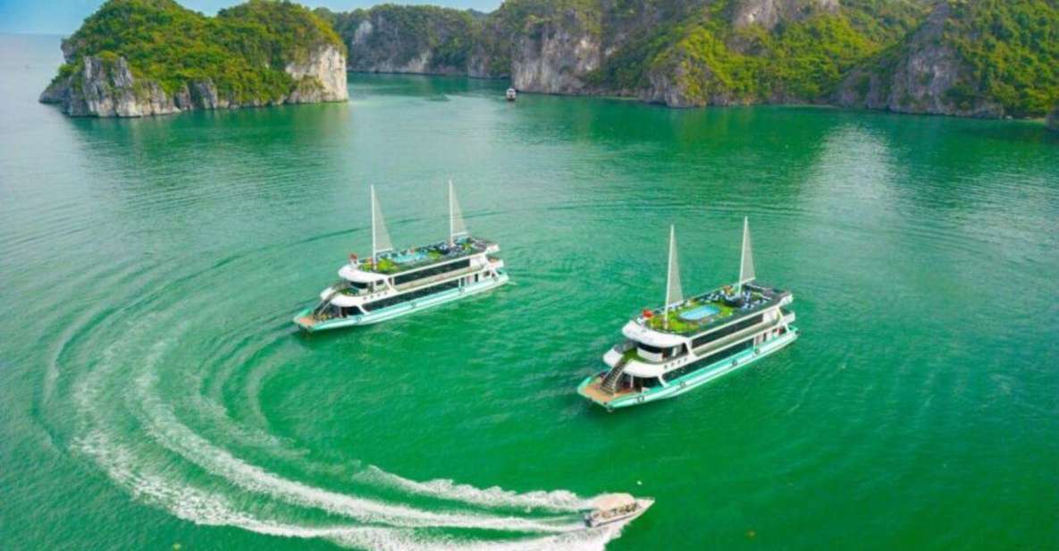 From Hanoi: Guided Full-Day Ha Long Bay on Luxury Cruise - Tour Highlights