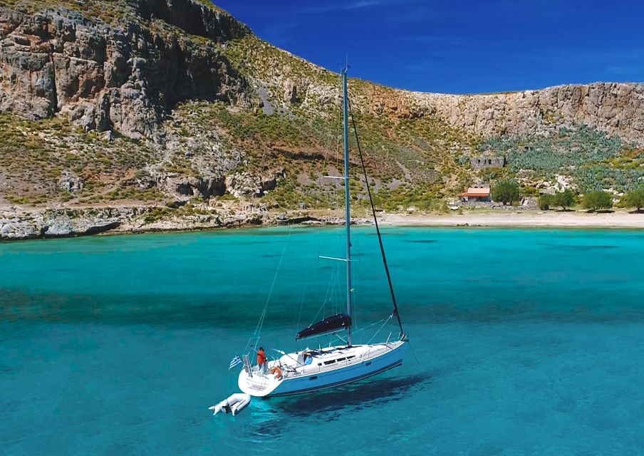 From Kissamos: Balos Gramvousa Sailing Cruise With Lunch - Rating: 4.8/5 From 574 Reviews