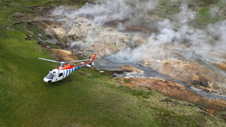 From Reykjavik: Fire and Ice Helicopter Tour With 2 Landings - Booking Details