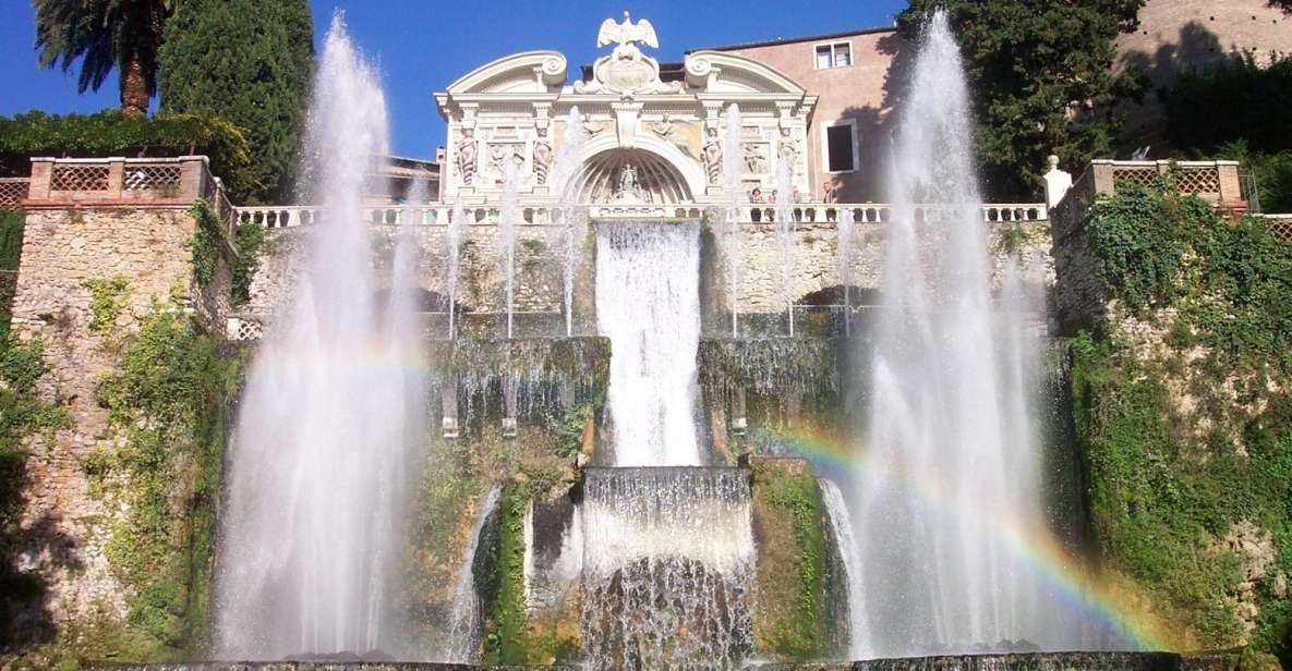 From Rome: Villa Deste and Villa Adriana Skiptheline - Tour Highlights