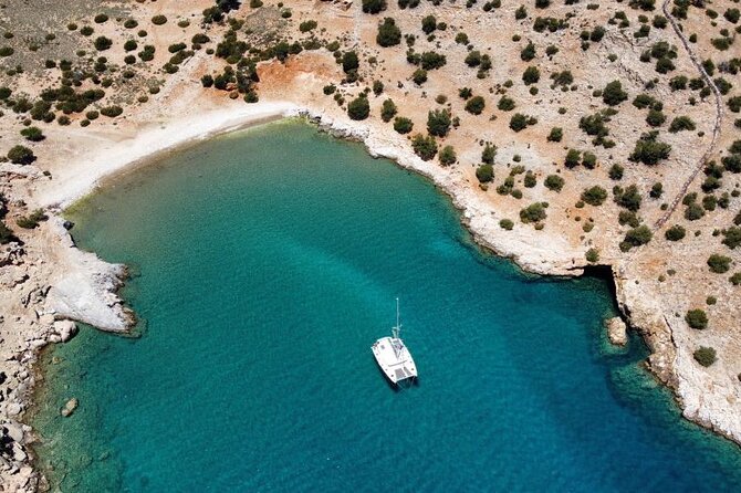 Full Day Yacht Tour in Catamaran Naxos Greece - Snorkeling Experience