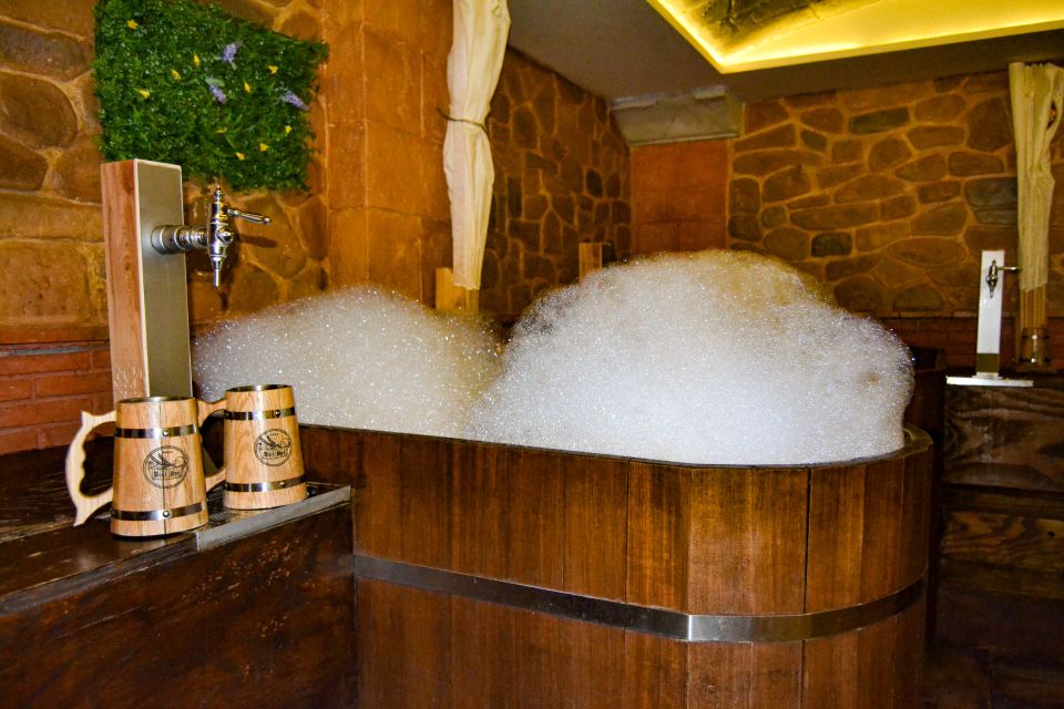 Granada: Beer Spa Experience With Tastings and Snacks - Experience Highlights