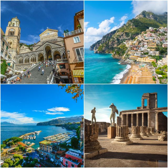 Grand Tour 10hours: Amalfi Coast, Sorrento & Pompeii Ruins - Inclusions and Exclusions