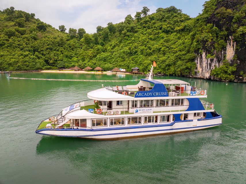 Halong: Arcady 5 Star Day Cruise, Buffet Lunch, Wine & Fruit - Features of the Day Cruise
