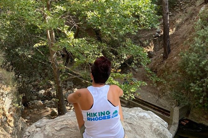 Hiking to the Seven Springs Between Olive Groves and Vegetation From Archangelos - Lush Vegetation Highlights